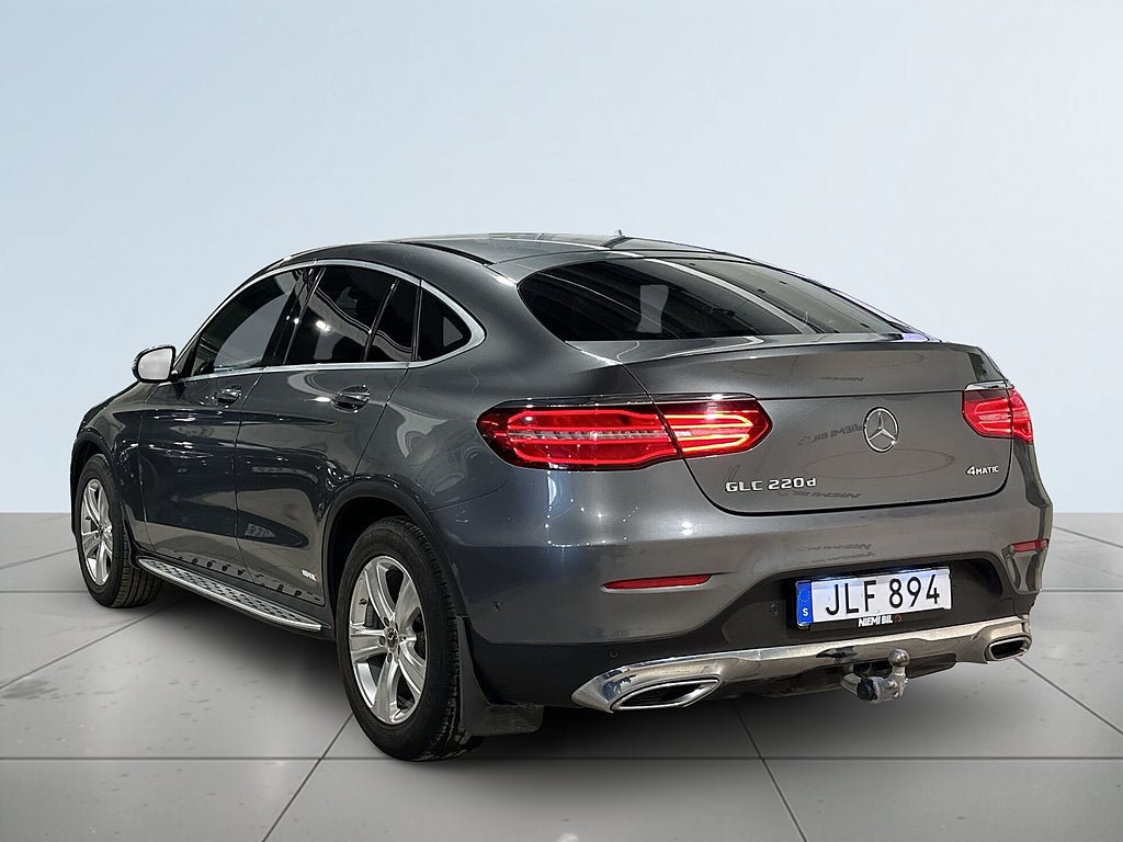 Mercedes-Benz GLC 220 d Coupé 4MATIC 9G Burmester 360° Pvärm Skinn SoV
