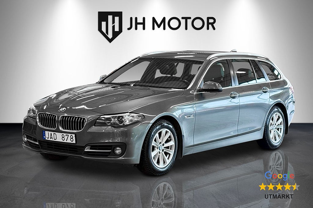 BMW 520d xDrive Touring 184hk 2 ägare/Drag/Skinn
