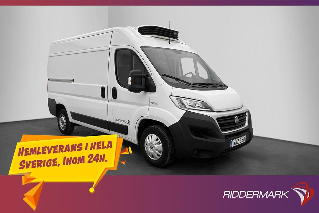 Fiat ducato L2H2 KYLBIL 3.0 CNG CARRIER M/K-Värm Kamera MOMS