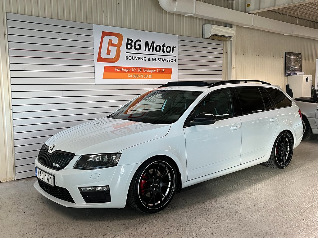 Skoda Octavia RS 4x4 2.0 TDI 184hk Premium Drag/Pano/D-värm