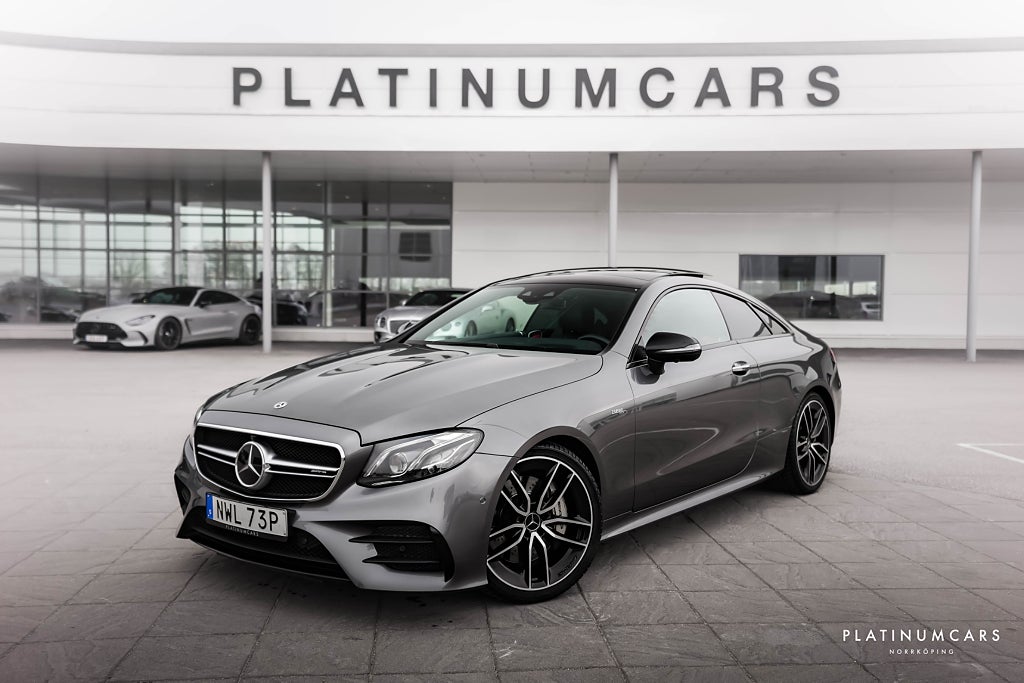 Mercedes-Benz E 53 AMG 4M+ 435hk Coupé / Premium + / Sv.såld / SPEC