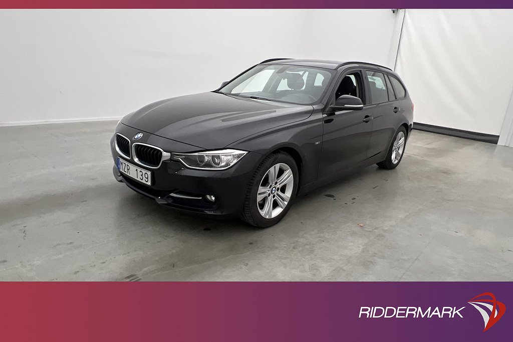 BMW 320 d Touring 184hk Sport line Sensorer Rattvärme