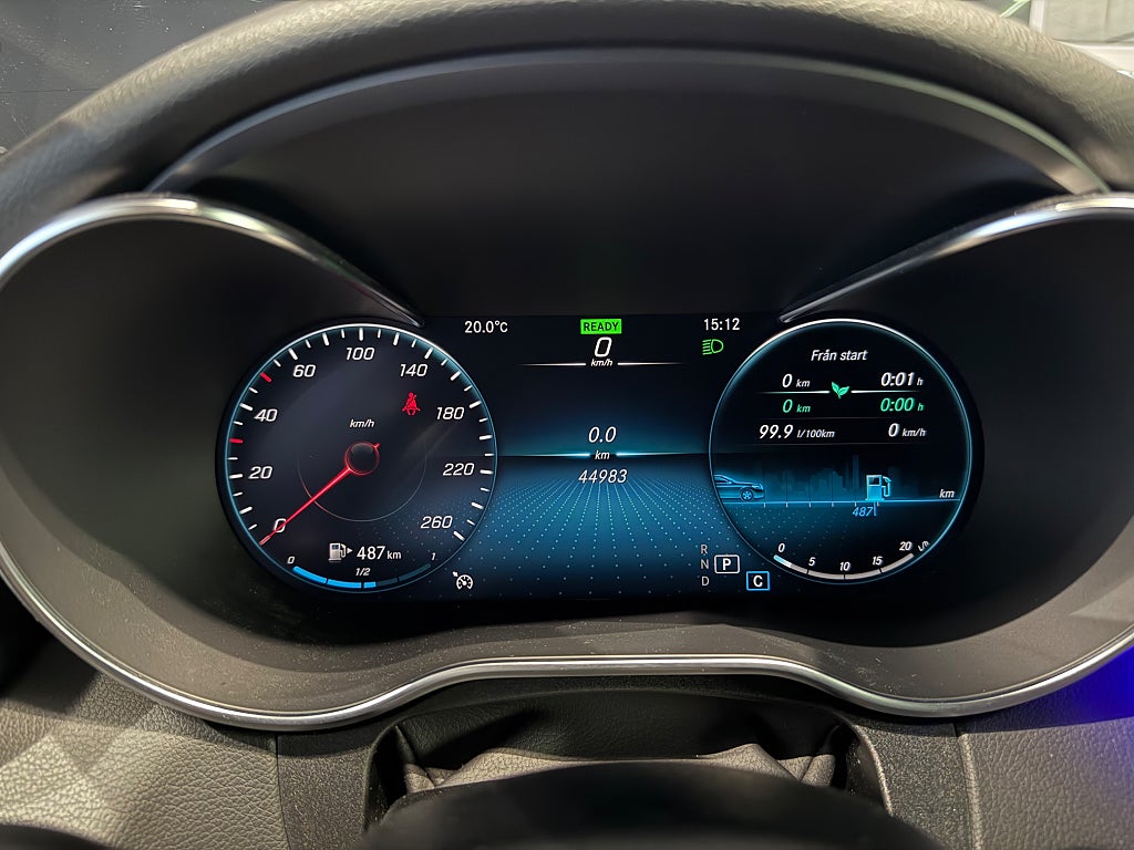 Mercedes-Benz C 200 AMG Cabriolet Premium Plus Läder Navi Burmester - bild 9