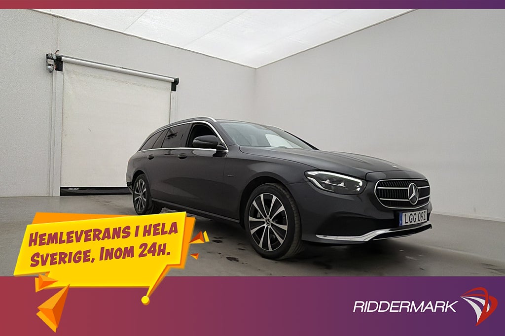 Mercedes-Benz E 300 T de 4M Wide P-Värm B-Kamera Drag Navi