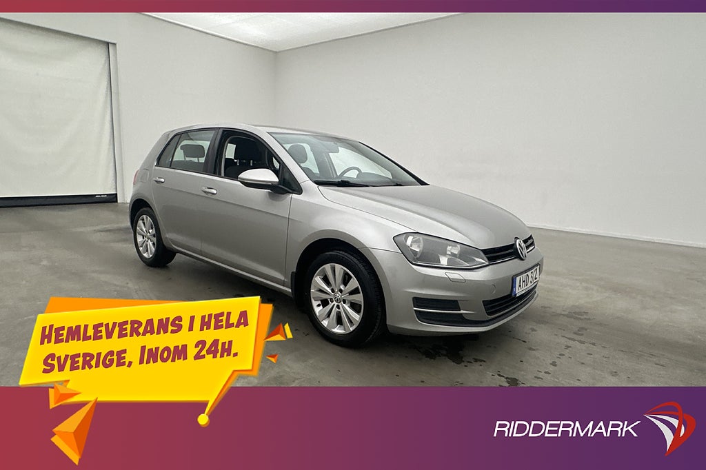 Volkswagen Golf 1.4 TSI 122hk Dragkrok Adaptiv-Farthållare