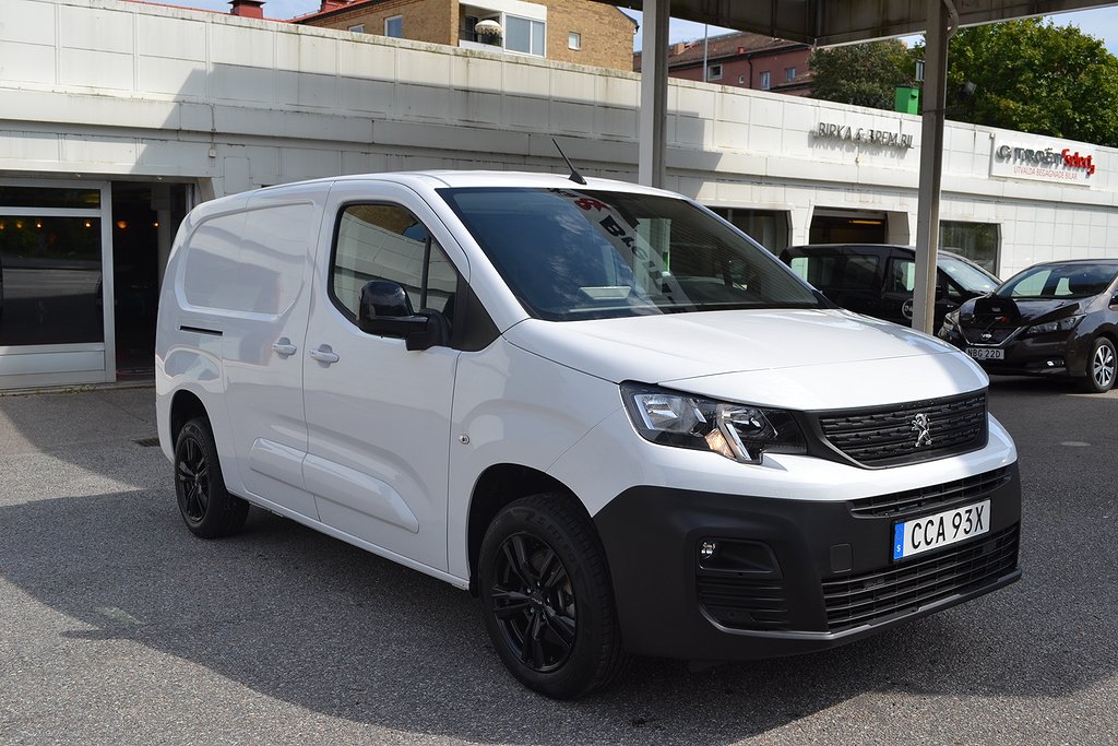 Peugeot Partner L2 1.5 BlueHDi 130 AUT PRO PLUS Värmare+drag