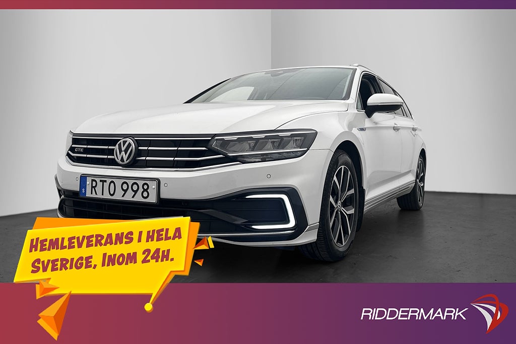 Volkswagen Passat GTE 1.4 TSI 218hk Cockpit B-Kamera Drag