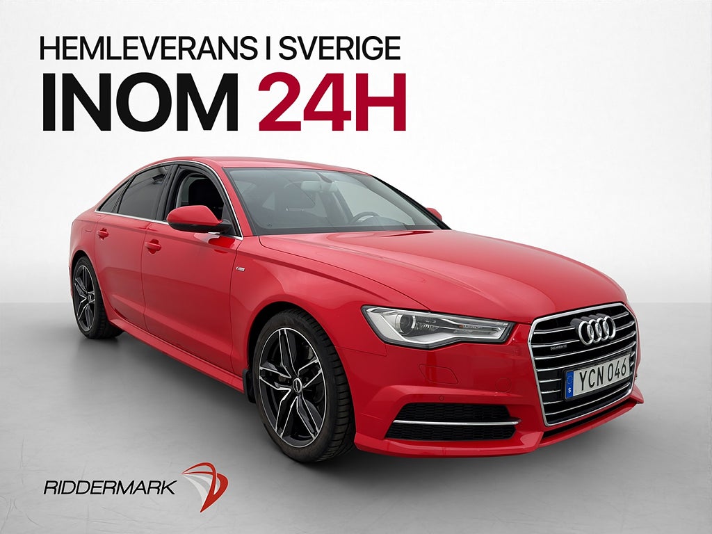 Audi A6 3.0 TDI V6 quattro 272hk Sport Edition P-sens
