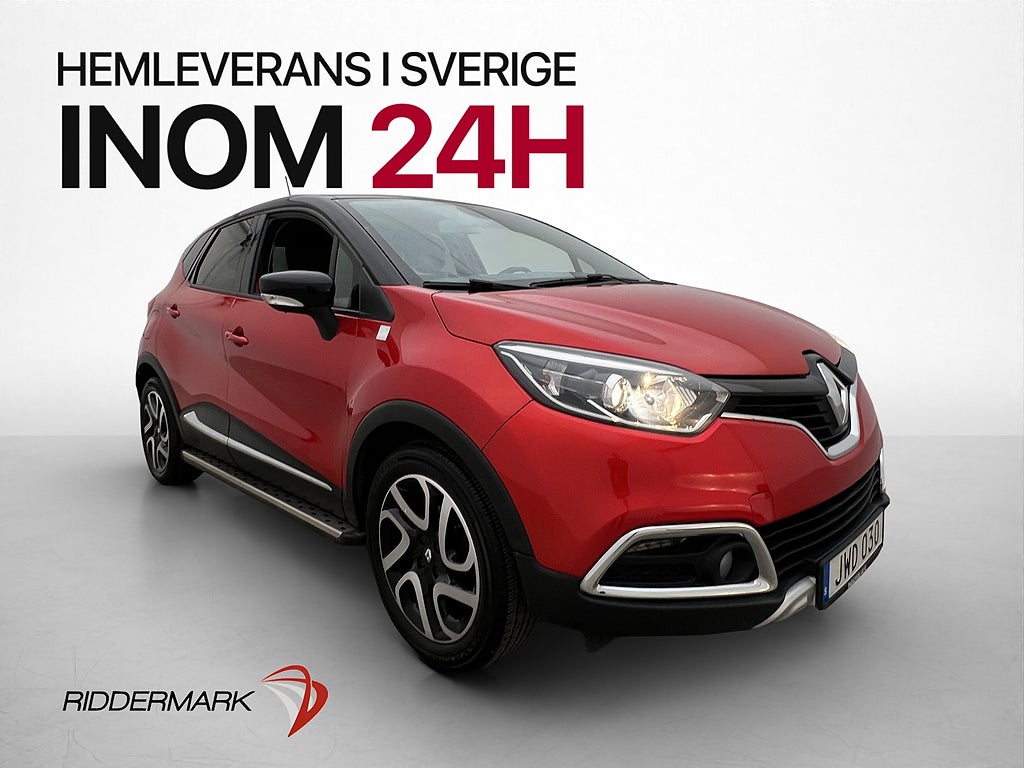 Renault Captur 0.9TCe Helly Hansen Kamera Nav Halvskinn Drag