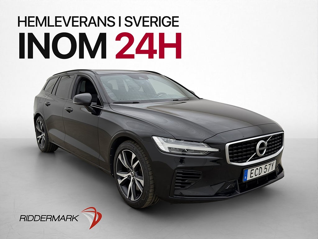 Volvo V60 T8 392hk AWD R-Design VOC Värmare Kamera Pano