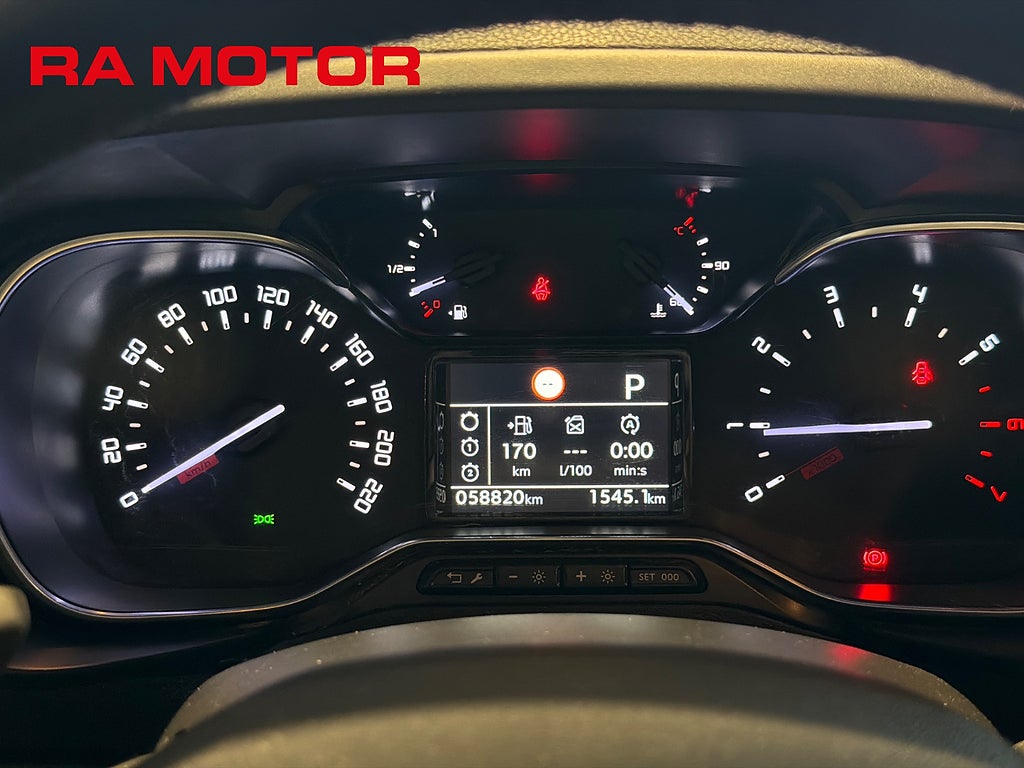 Toyota Proace City Verso 1.2 Turbo Automat 130hk | 7-sits | 360° | HuD | Carplay