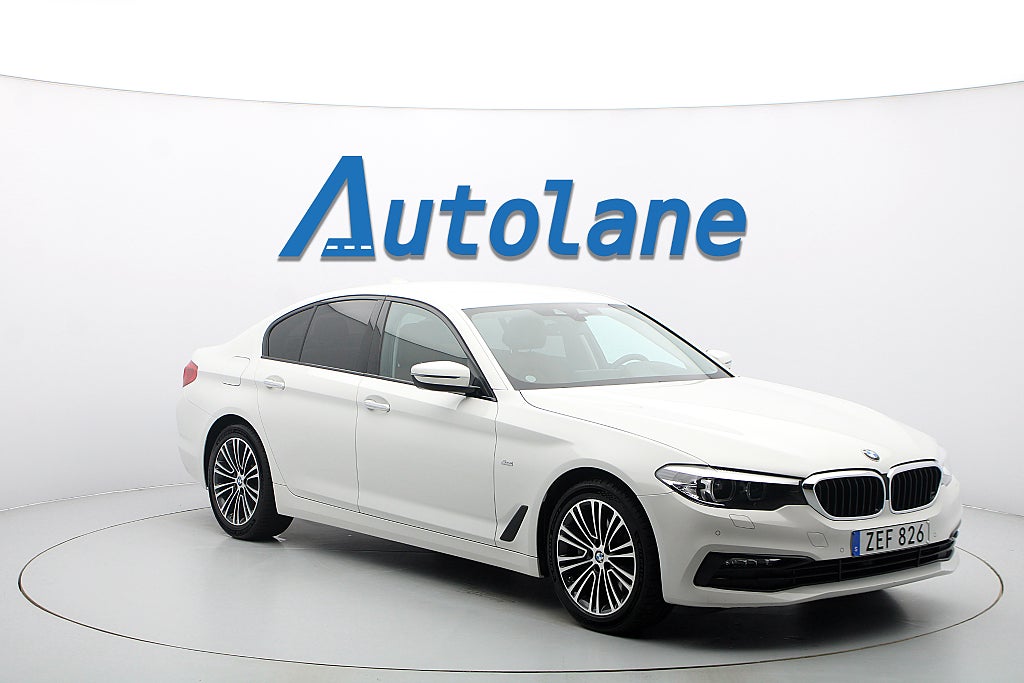 BMW 540 i Sedan SportLine, HUD, GPS, Kamera, Dragkrok 340hk