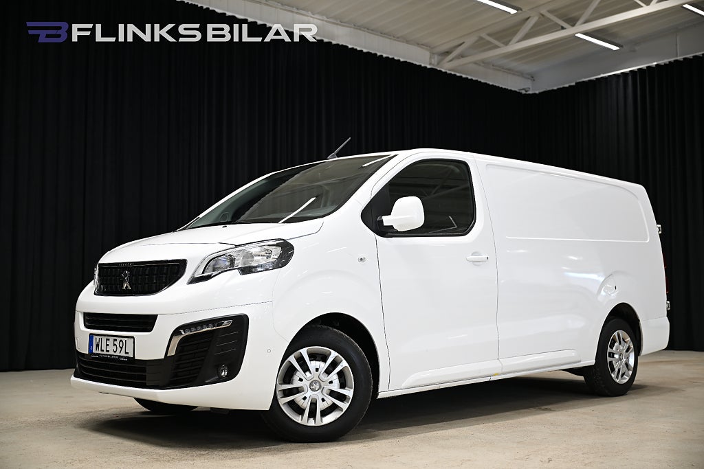 Peugeot Expert 150HK Lång|Nedlackad|V-Inredd|Drag|Värmare|Lågmil