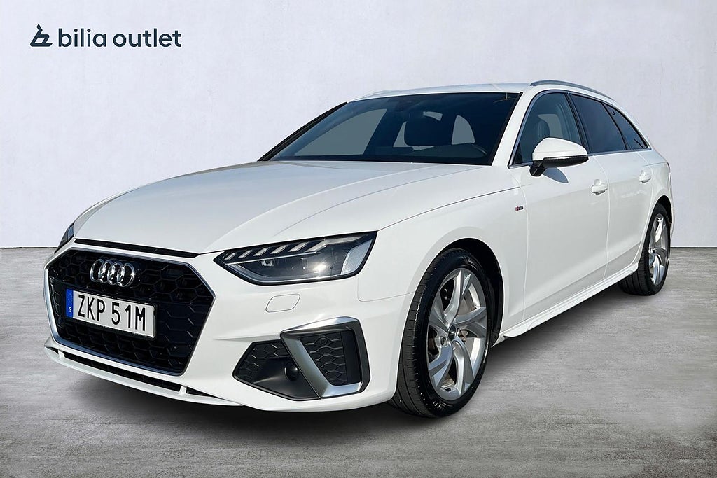 Audi A4 Avant 40 TDI 2.0 S line 190hk Dragkrok Navigation 