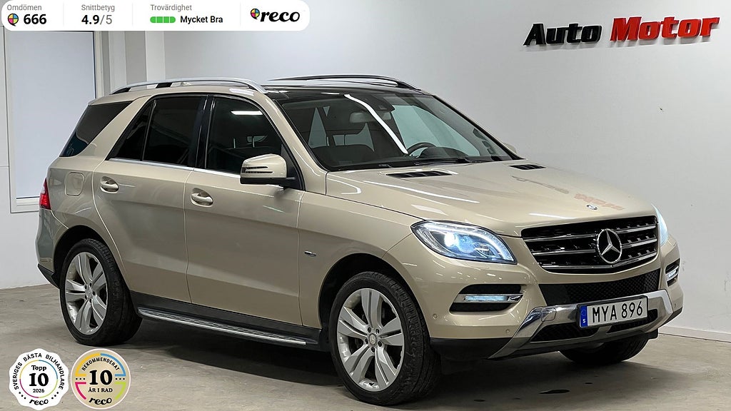 Mercedes-Benz ML 250 d 4MATIC 7G 204hk Panorama/Drag