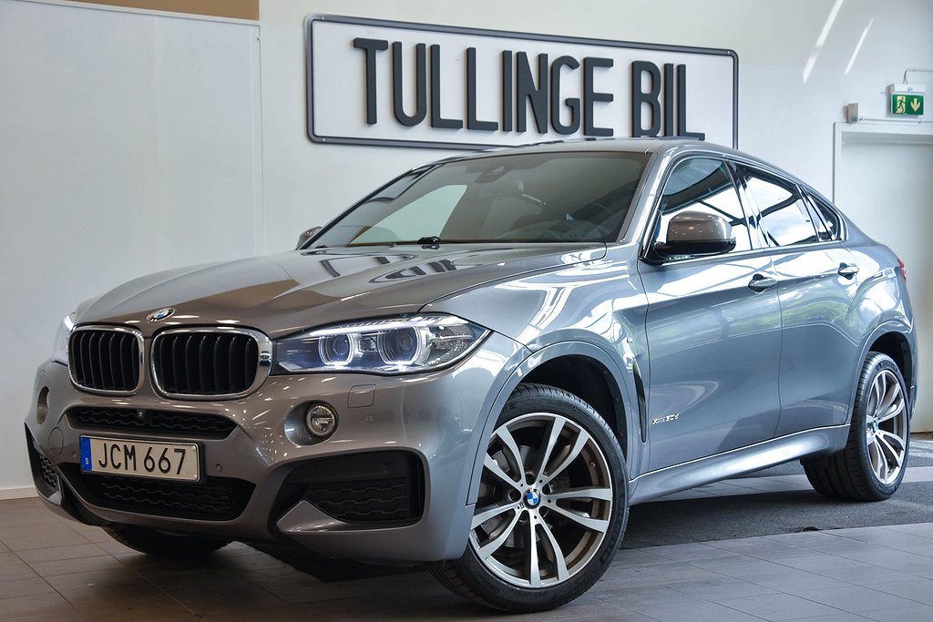 BMW X6 xDrive30d M Sport Taklucka H/K Navi 360° Värmare Drag