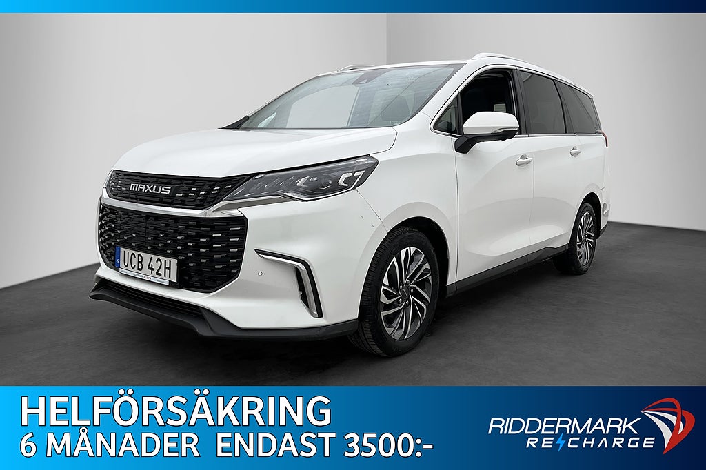 Maxus Euniq 5 70 kWh 177hk 7-Sits Pano Cockpit 360° Skinn