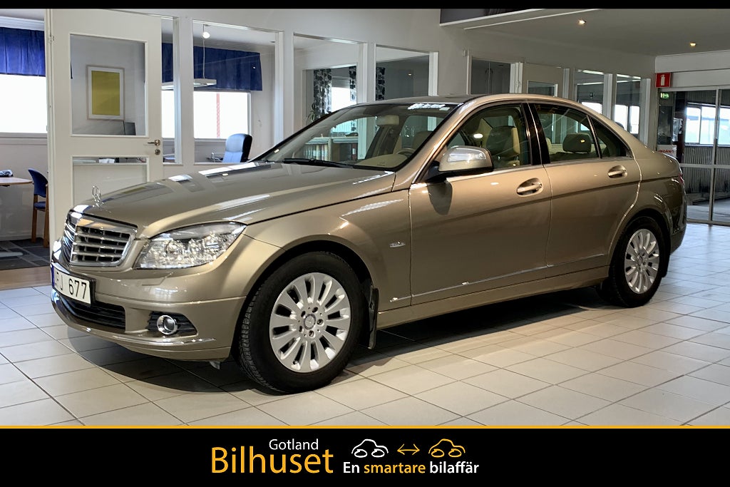 Mercedes-Benz C 180 Kompressor, Aut, Gotlandsbil, 2 brukare,  Lågmilare