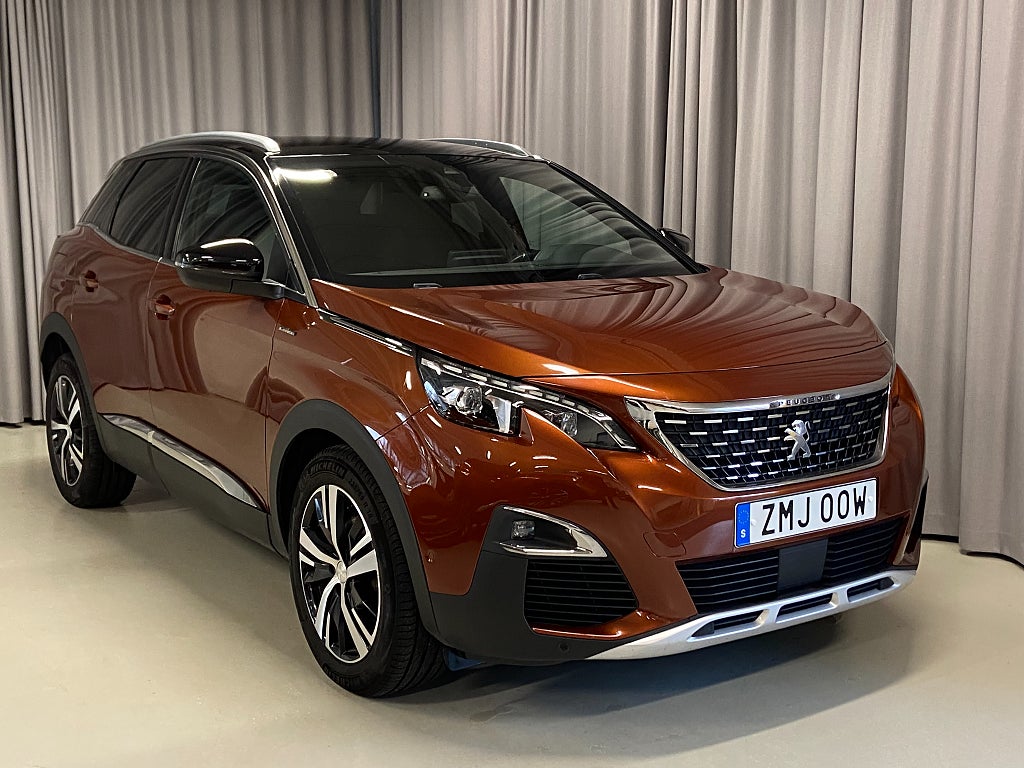 Peugeot 3008 GT-Line 130hk Automat Backkamera