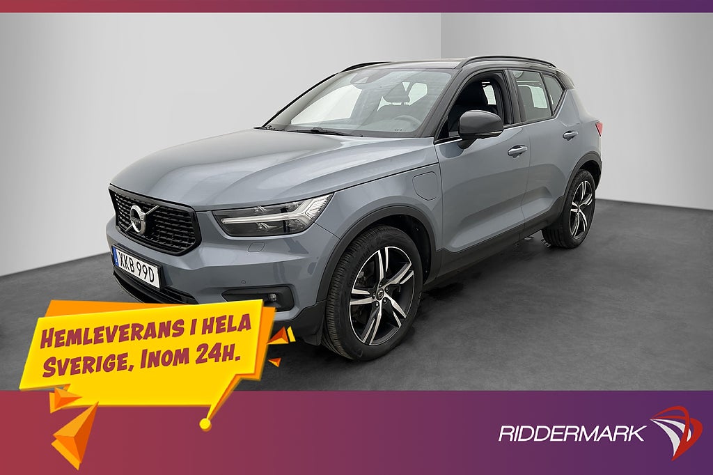 Volvo XC40 R-Design VOC H/K Pano 360° Rattvärme Skinn Drag