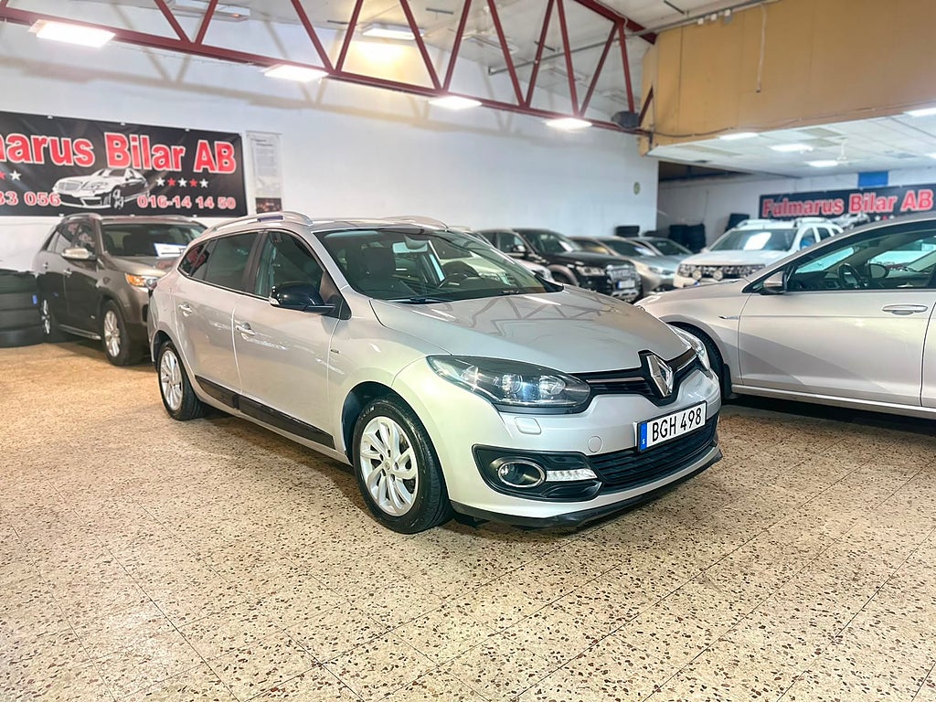 Renault Mégane Grandtour 1.2 TCe LIMITED Ny Besiktigad & Ny Servad 
