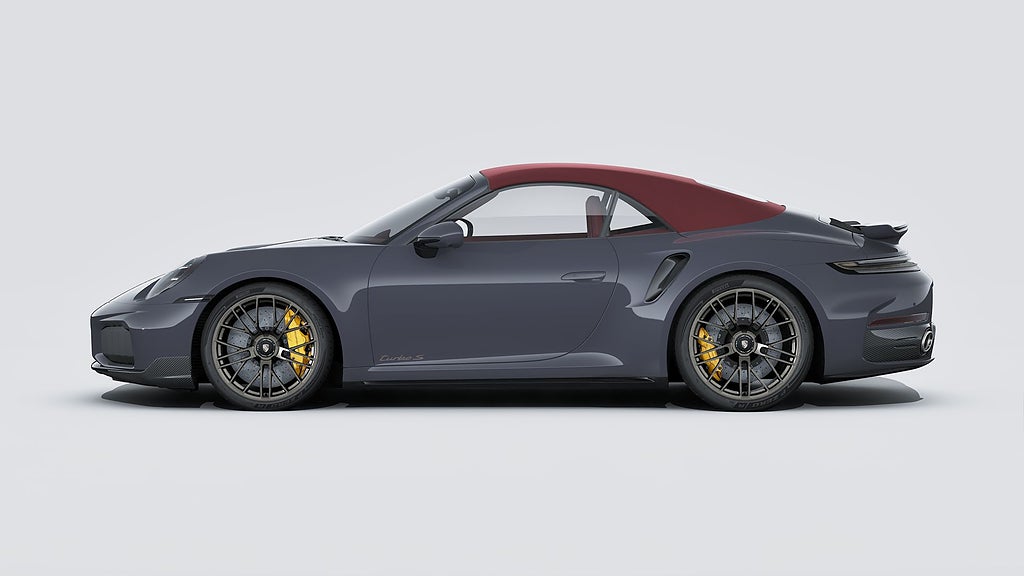 Porsche 911 992.2 Turbo S Cab MOMS Full Carbon Burmester Lift ACC