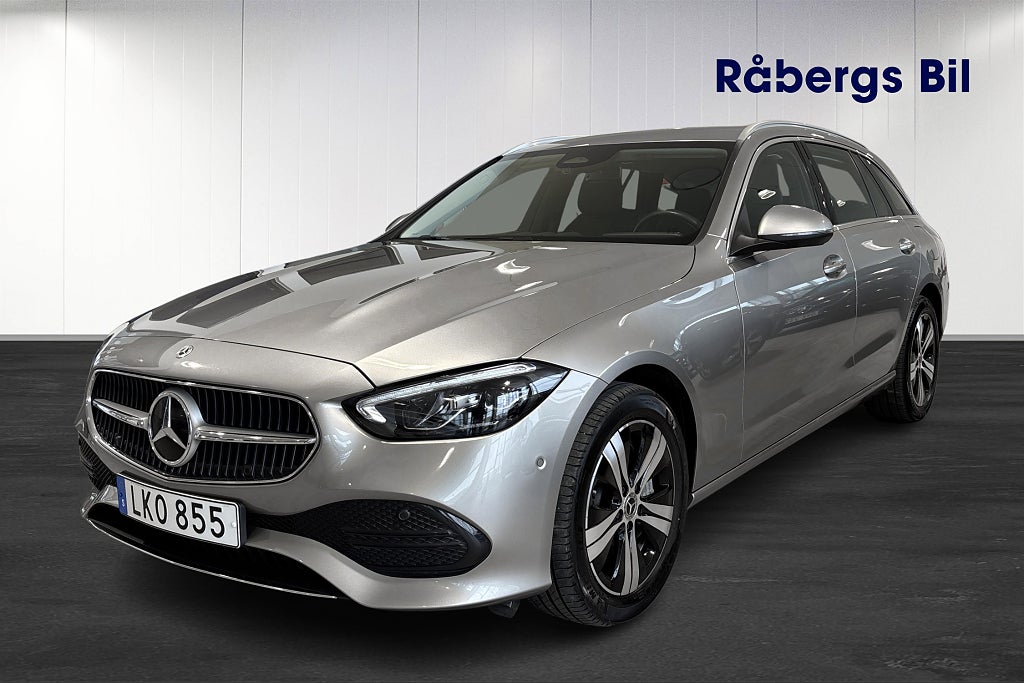 Mercedes-Benz C 300 e Dragkrok, Adaptiv farthållare, Rattvärme
