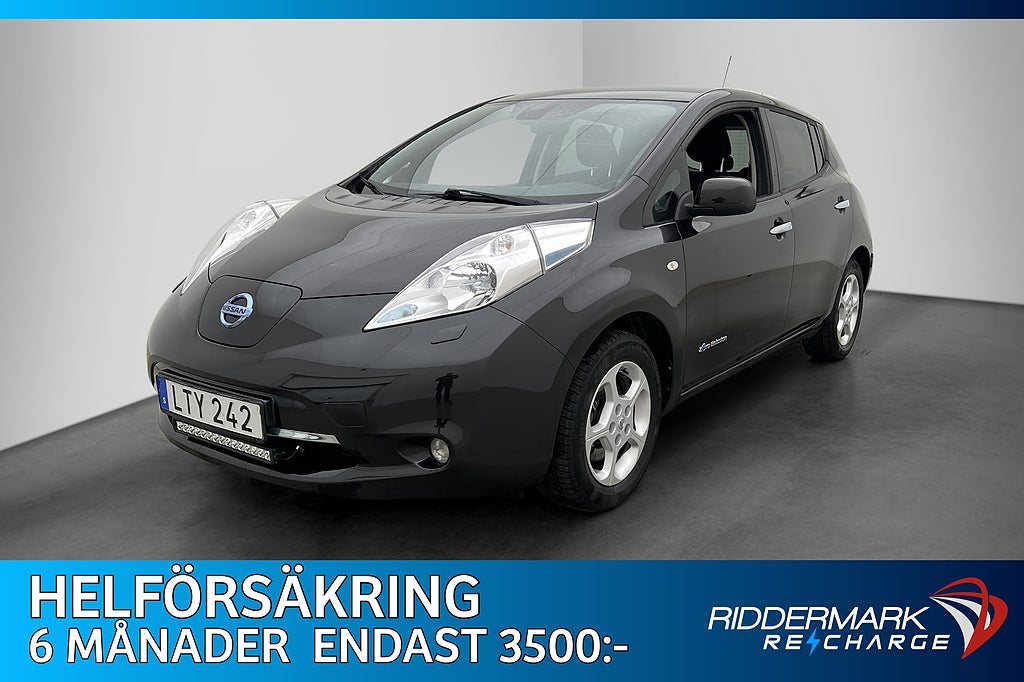 Nissan Leaf Acenta Kamera Rattvärme Navi Farthållare