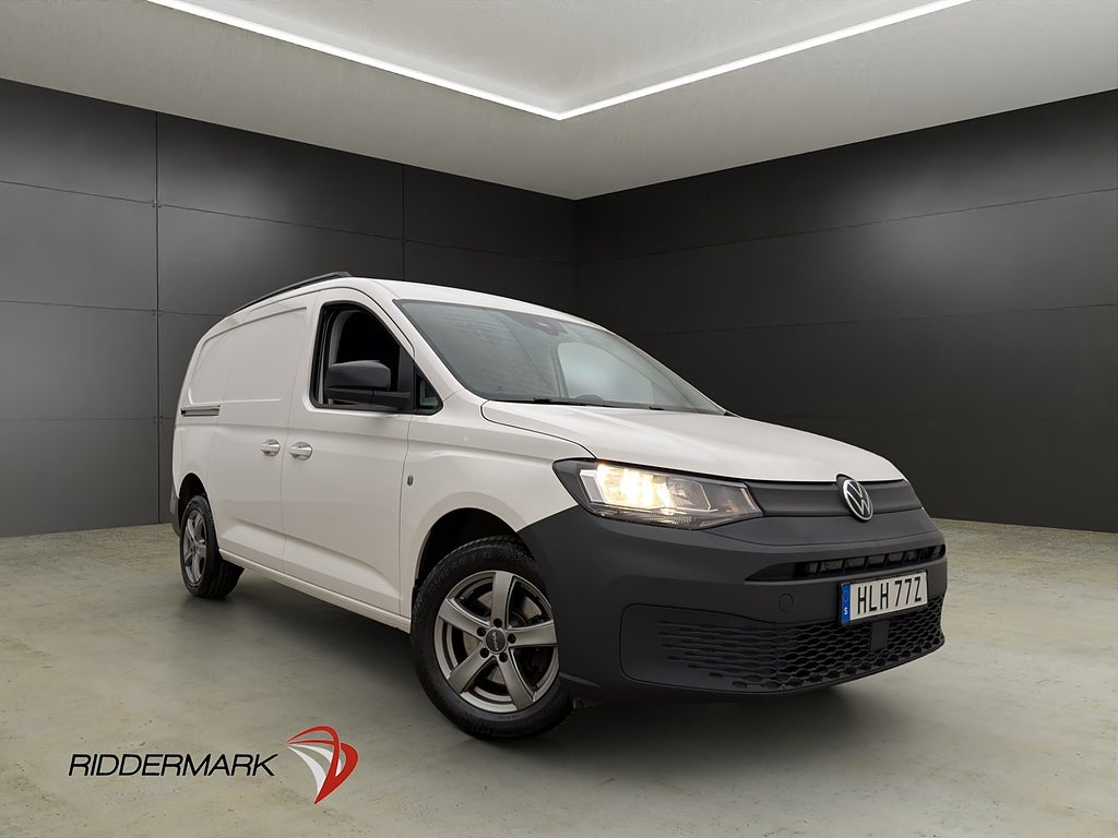 Volkswagen Caddy Maxi Cargo 122hk Värmare Drag B-Kamera Moms
