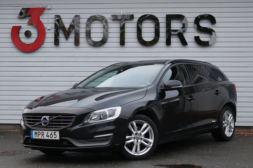 Volvo V60 D4 181hk Navi sensorer Drag 0,38l/mil