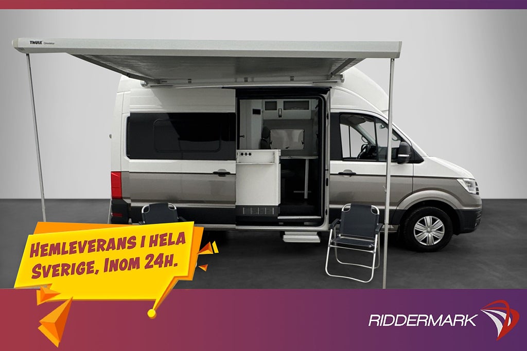 Volkswagen grand-california 600 TDI Värm Säng Toalett MOMS