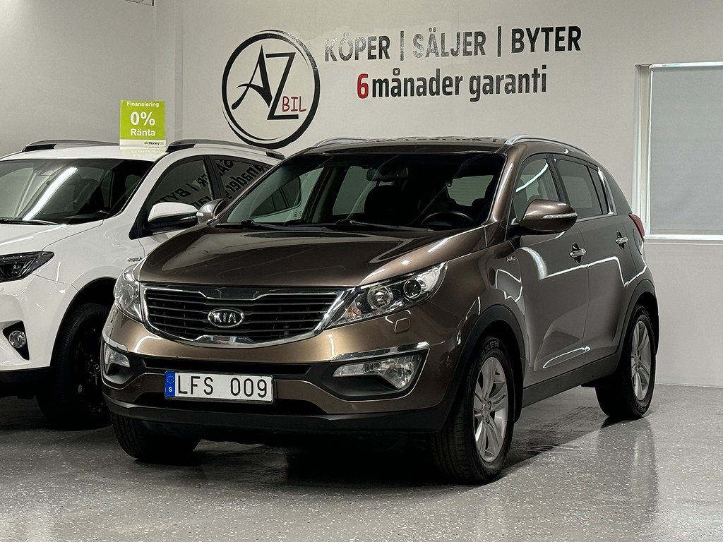 Kia Sportage 2.0 CRDi AWD drag fintskick S & V hjul 