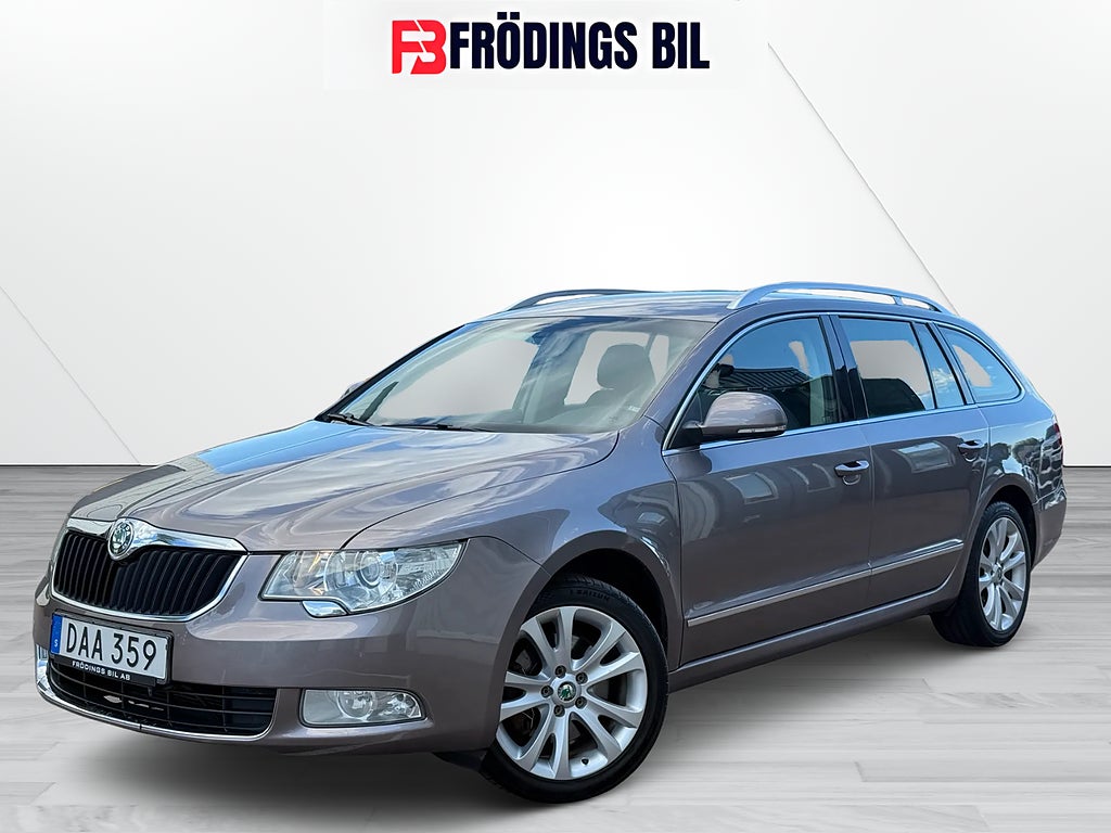Skoda Superb Kombi 2.0 TDI Ambition/Drag/Värmare/Navi/Paddlar/3.45%