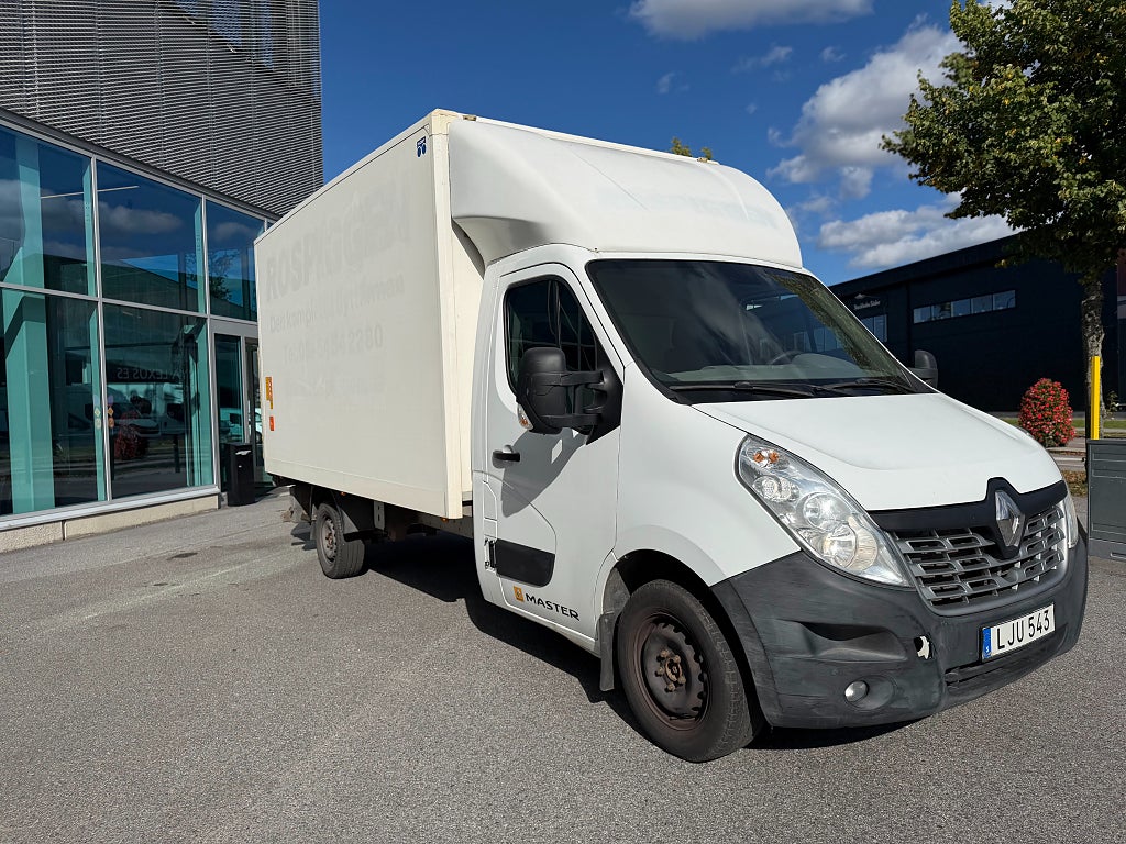 Renault master 3.5 T 2.3 dCi Volymskåp Flyttramp Bakgavellyft Nybesik 