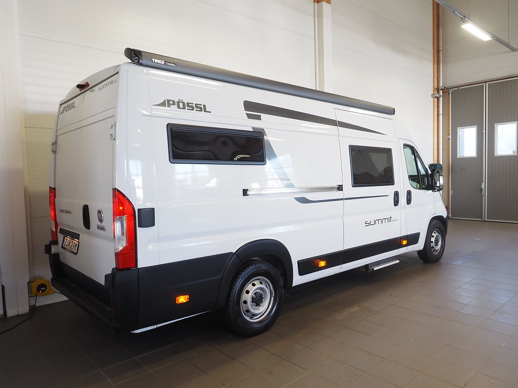 Pössl Summit 640 Långbädd Backkamera Markis Plåtis 2023