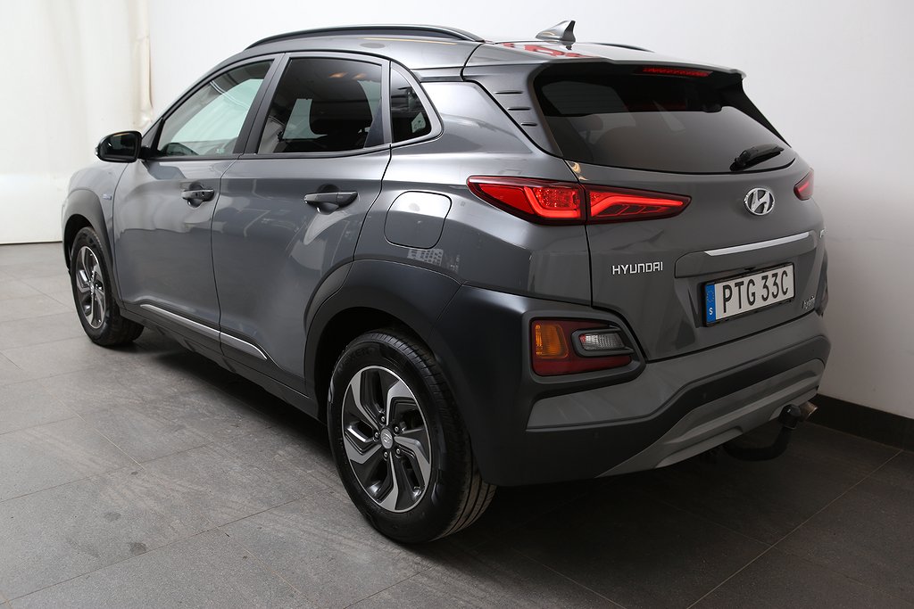 Hyundai Kona Hybrid 1,6 GDI 141hk Premium Aut Dragkrok 2020