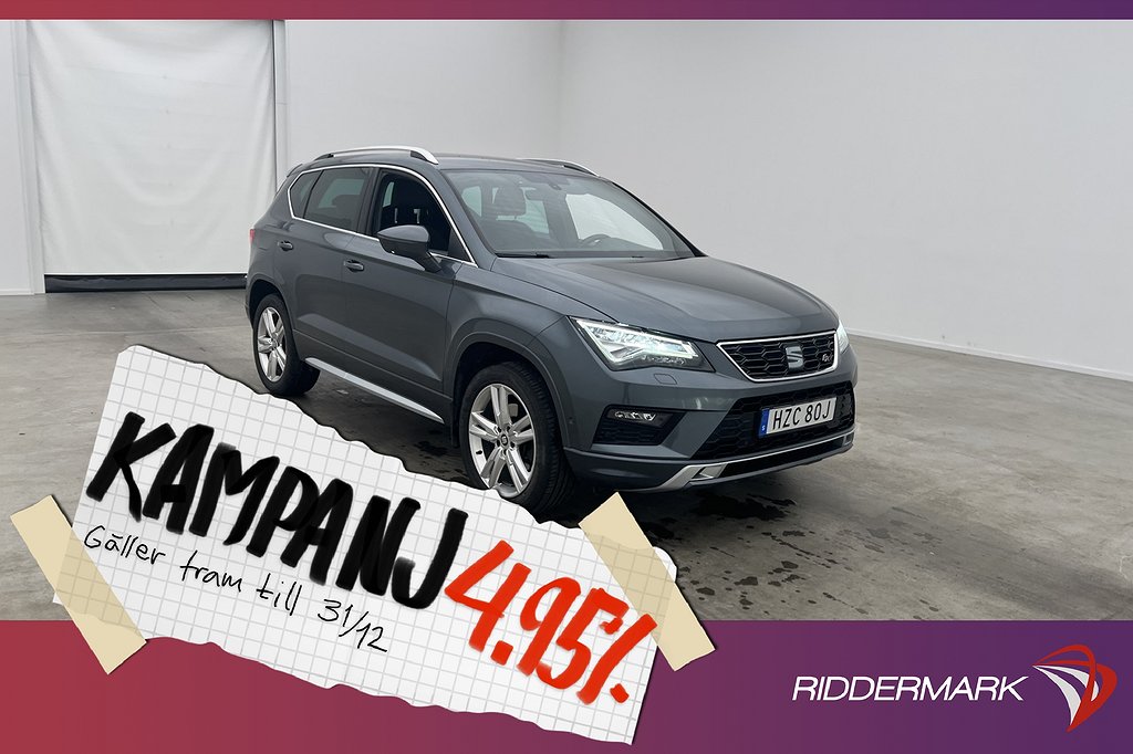 Seat Ateca TDI 4D 190hk FR Cockpit Beats P-Värm 4,95% Ränta