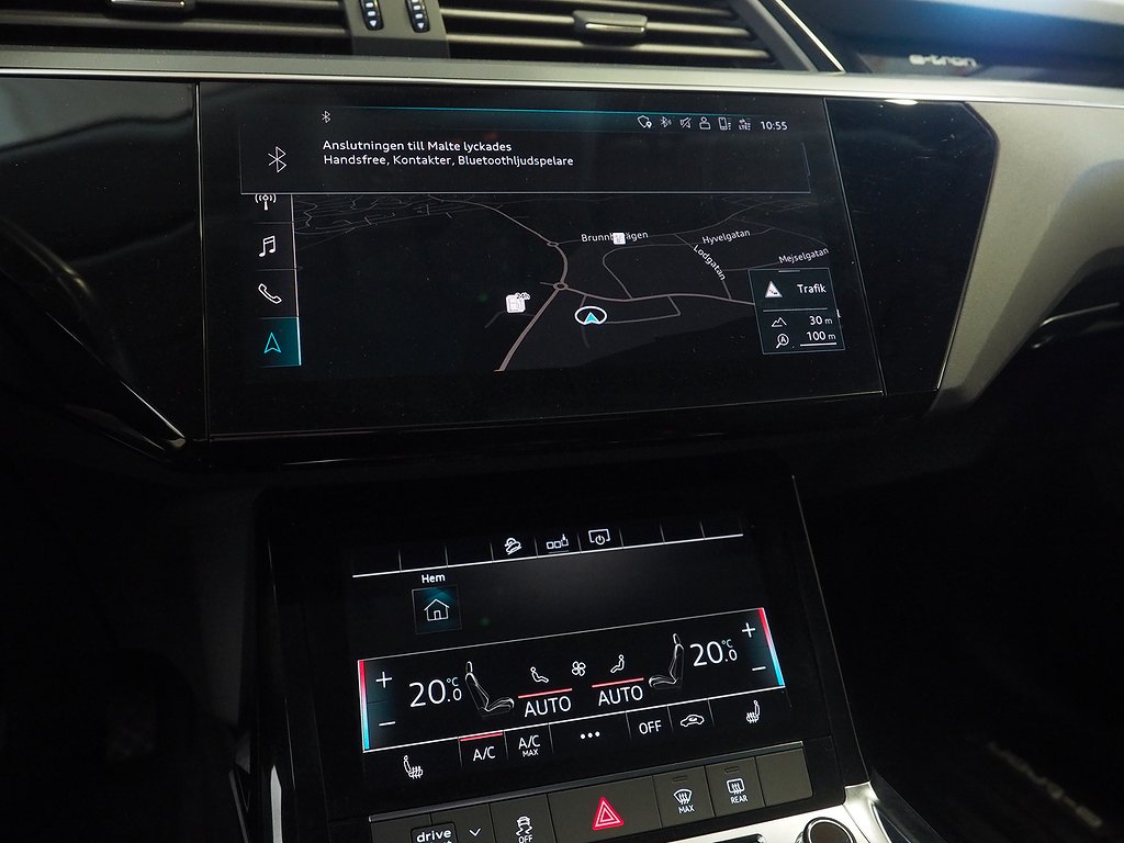 Audi E-Tron Sportback 50 quattro 313hk | Cockpit | Navi | 2020