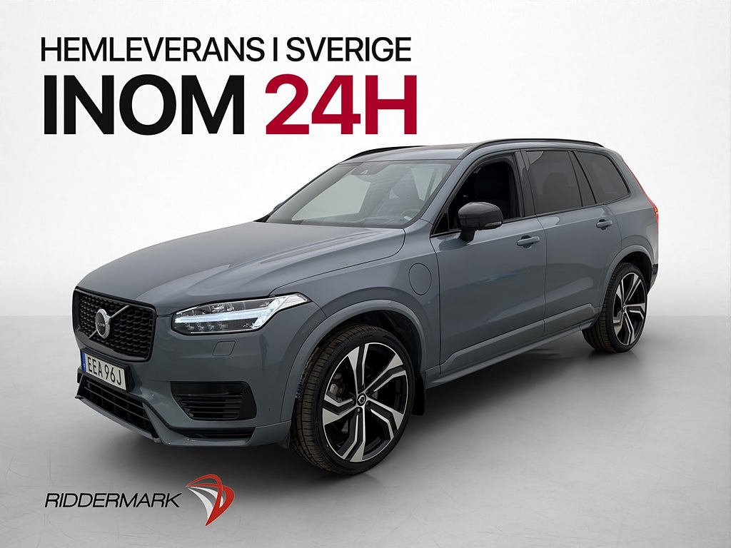 Volvo XC90 Recharge T8 AWD R-Design 7-Sit B&W Pano Drag Luft