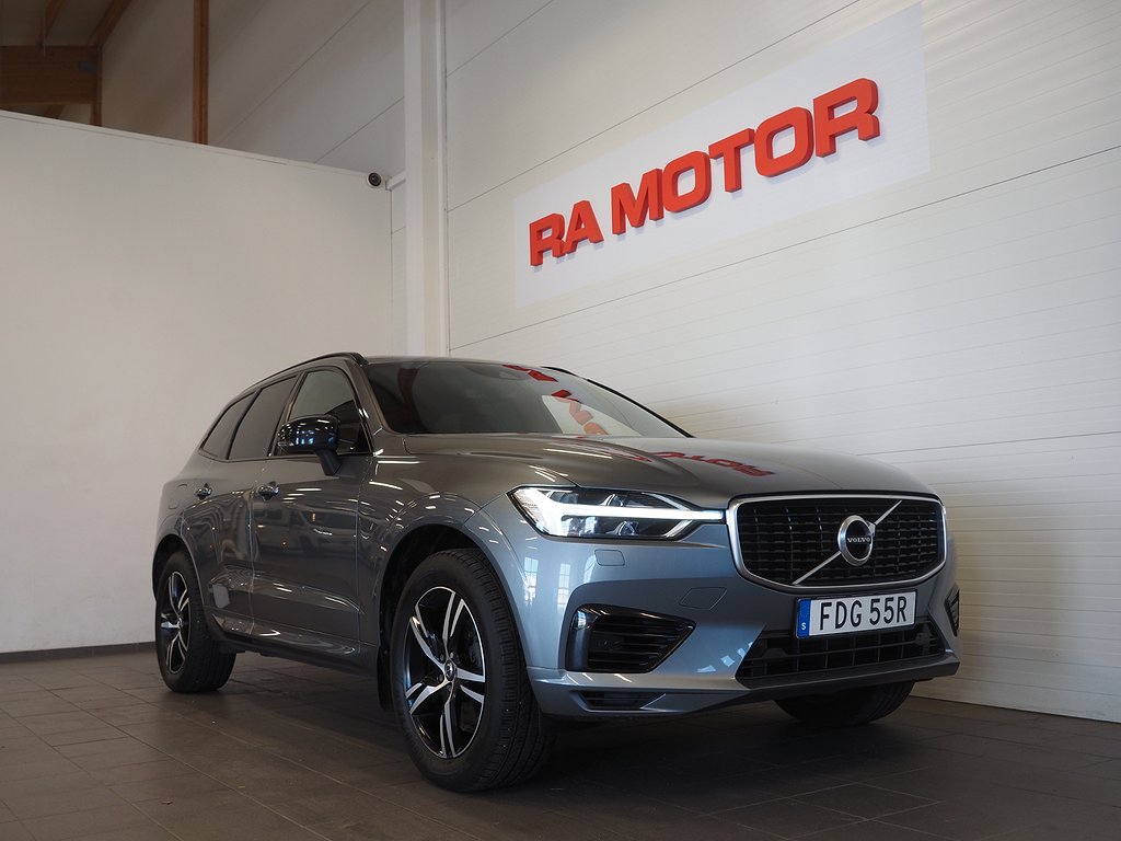 Volvo XC60 Recharge T8 392hk AWD R-Design |Drag|Pano|Skinn| 2020
