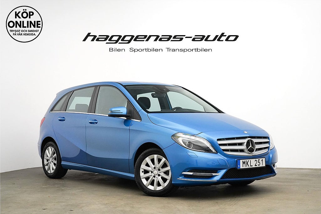 Mercedes-Benz B B180 / 122hk / B-kamera / Läder