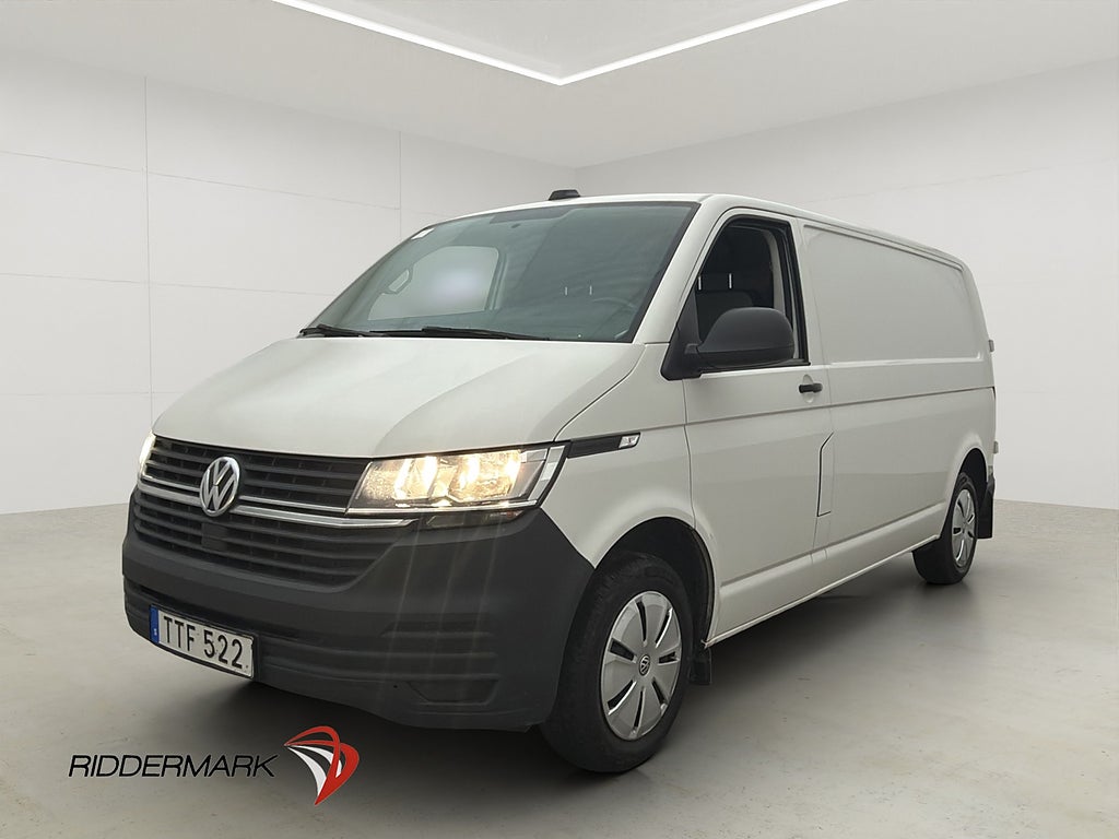 Volkswagen Transporter L2 Värm Drag B-Kamera CARPLAY MOMS