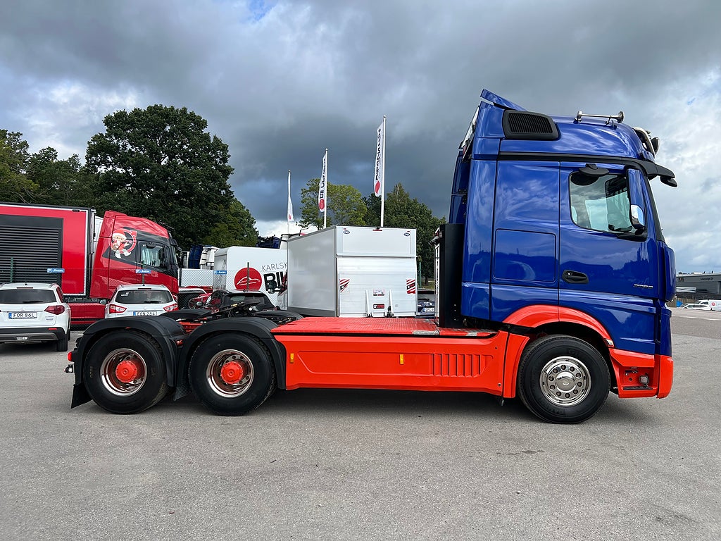Mercedes-Benz Actros 3353 LS 6x4 Dragbil, Hydraulik, Euro 6