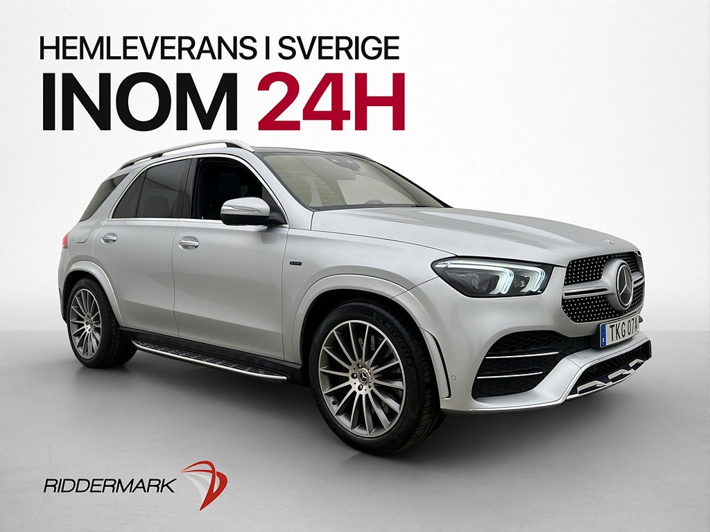 Mercedes-Benz GLE 350 de 4M AMG Wide Burmester Pano Värmare