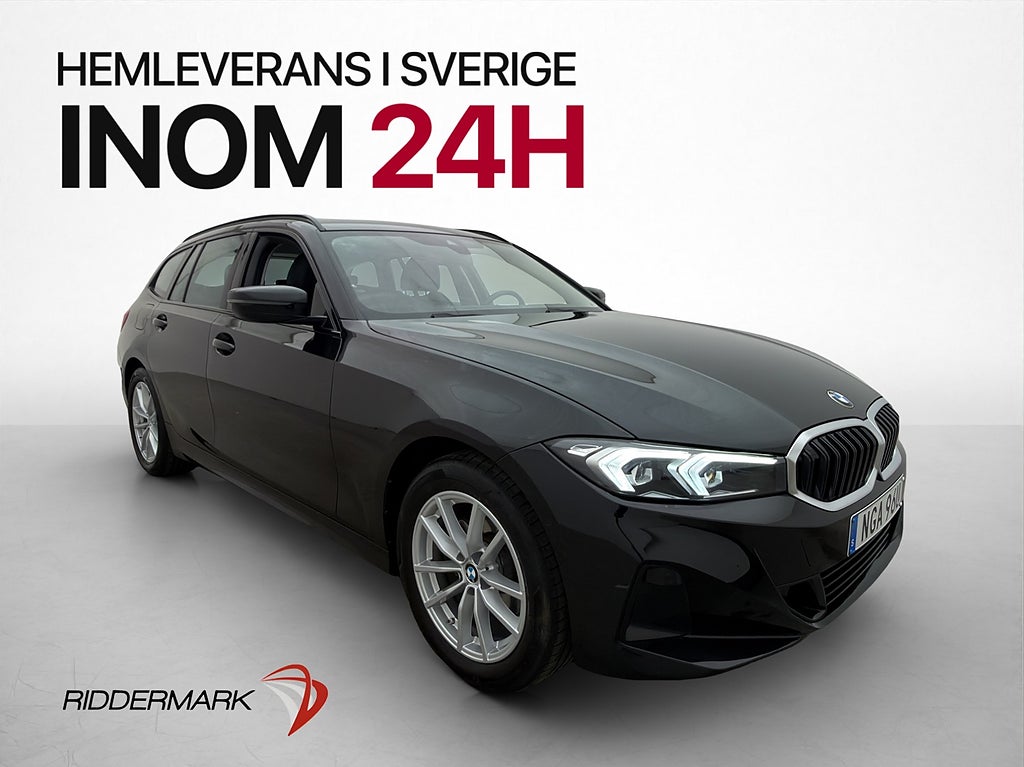 BMW 320 i 184hk Wide B-Kamera Navi Carplay Halvskinn