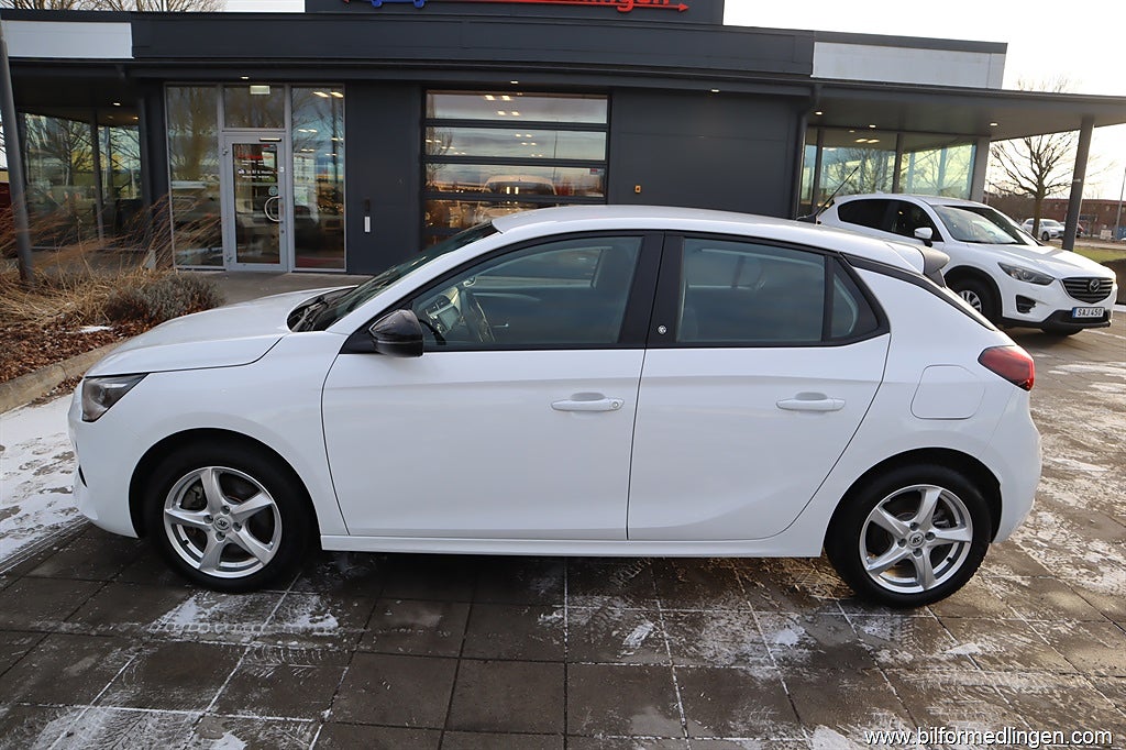 Opel Corsa-e 50.0 kWh 136hk Edition Aut 330 km Momsbil !1 Ägare