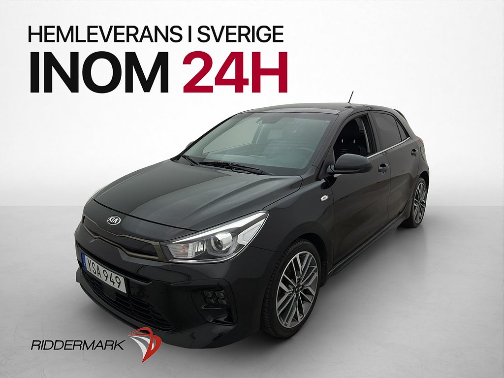 Kia Rio 1.0 T-GDI 120hk GT-Line Kamera Carplay Rattvärme