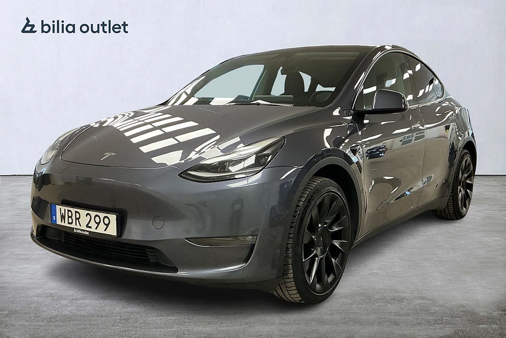 Tesla Model Y Long Range AWD 514hk Autopilot 360° Panoglastak 