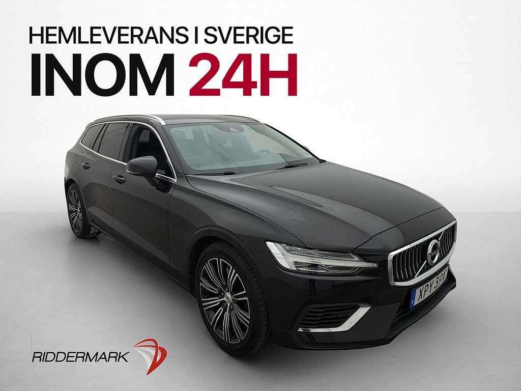 Volvo V60 T6 AWD Inscription H/K VOC Värm Kamera Navi Drag