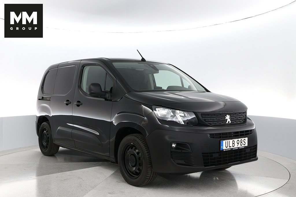 Peugeot Partner L1 Drag Dieselvärmare Moms Leasebar Låga mil